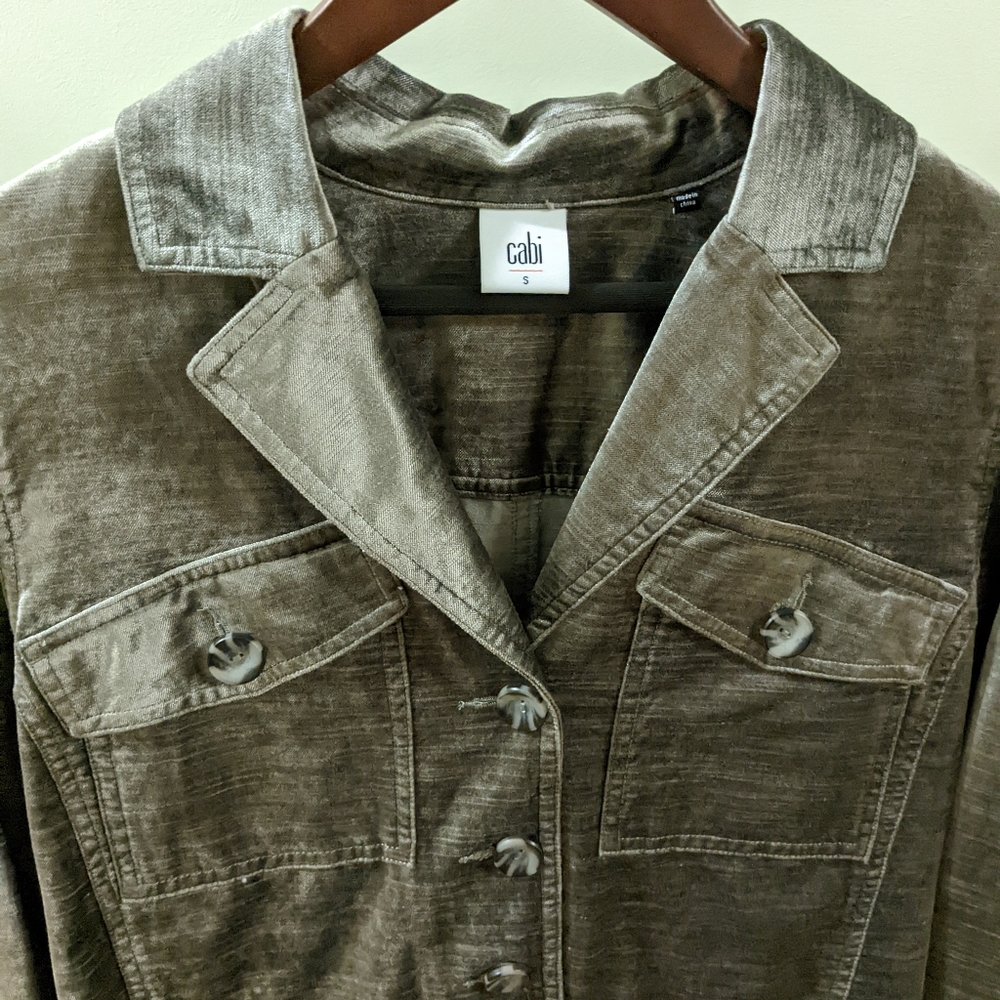 CAbi Velvet Topper S NWOT